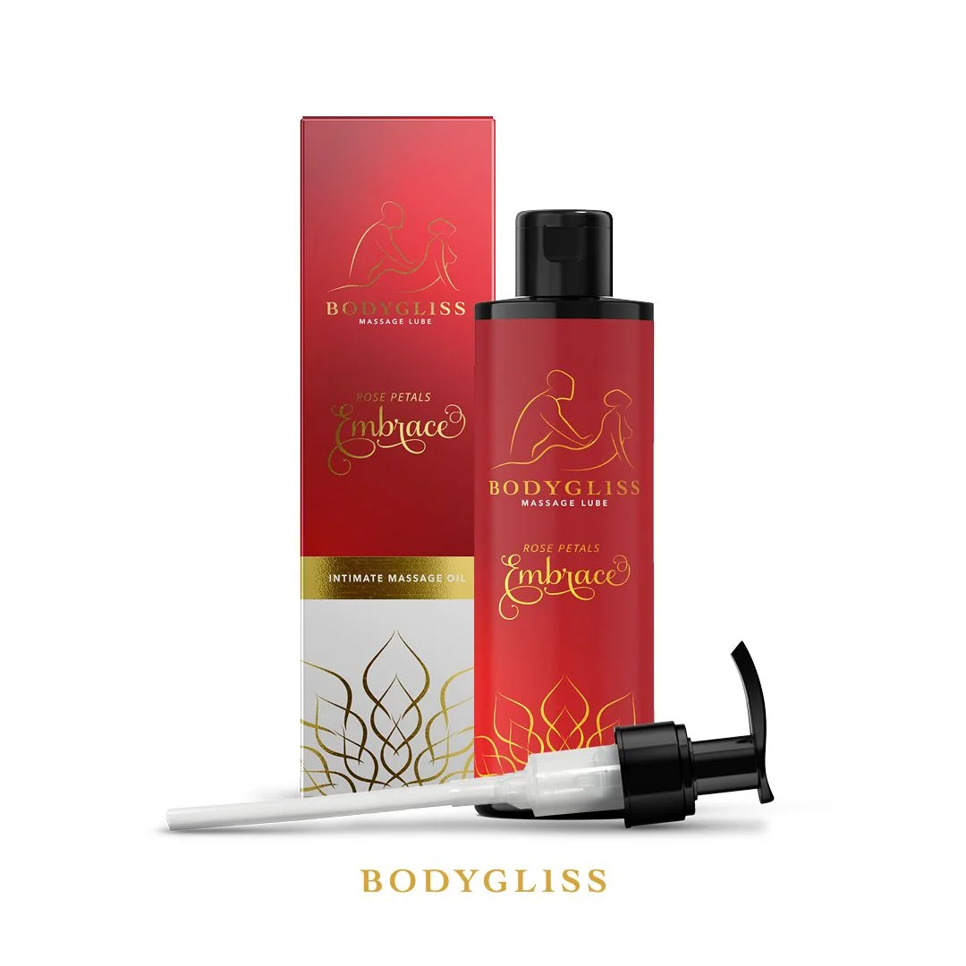 BodyGliss – Pachnący płatkami róż olejek do masażu i lubrykant w jednym – 150 ml