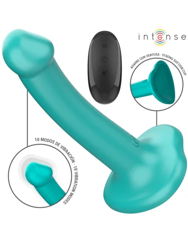 Intense Katie elastyczne dildo na przyssawce z pilotem 16 x 3,4 cm