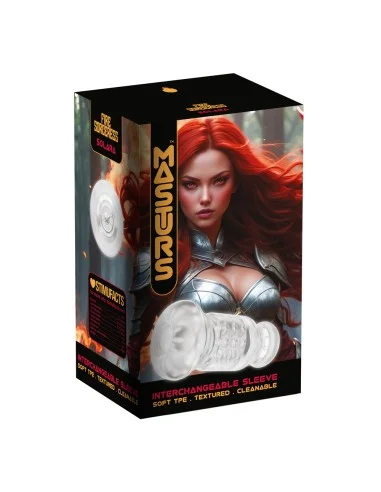 Masturs Solara Fire Sorceress wkład do masturbatora