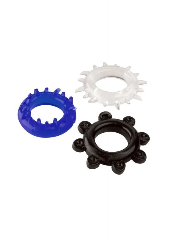 Pierścień erekcyjny 3szt C-RING SET-color