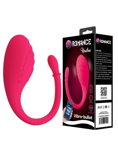 Romance Undine wibrujące jajko na aplikację różowe