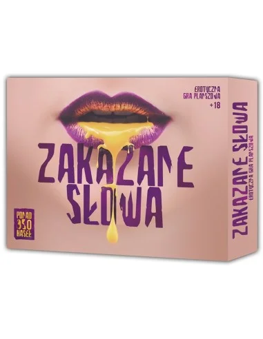 Zakazane słowa Wersja Erotyczna gra planszowa